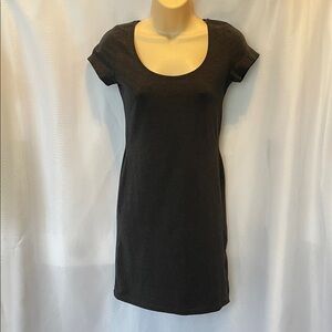 H&M Gray T-Shirt Dress